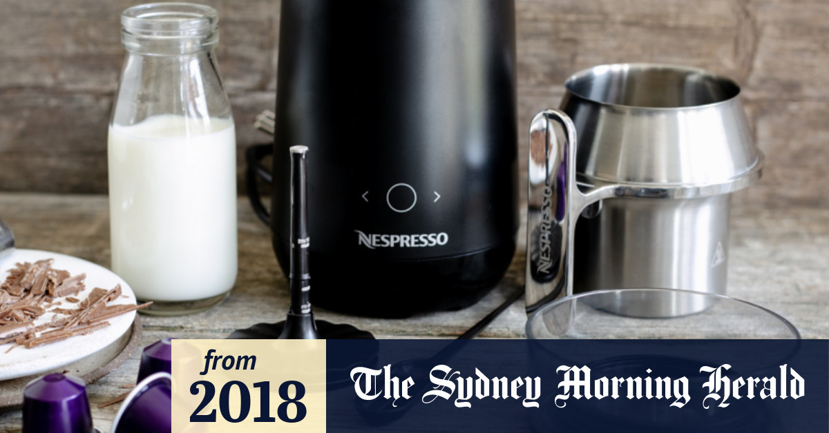 Nespresso barista recipe maker clearance
